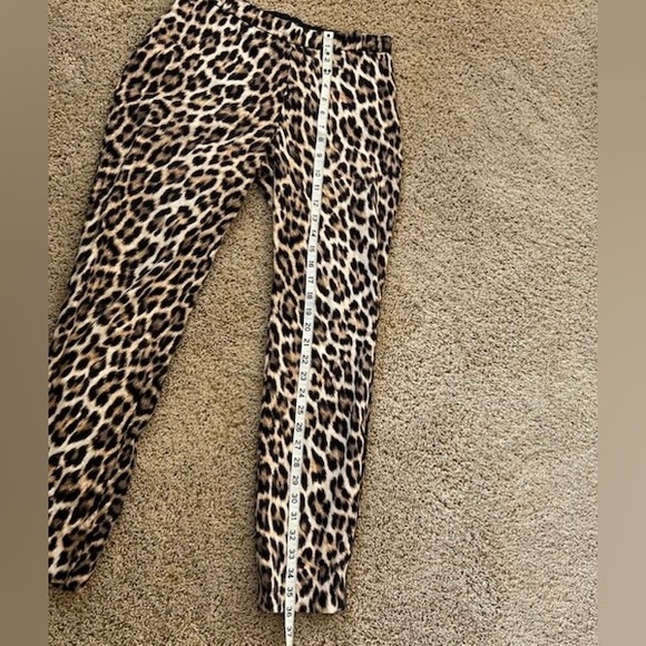 Leopard Zara Pants Size Medium - Picture 8 of 8